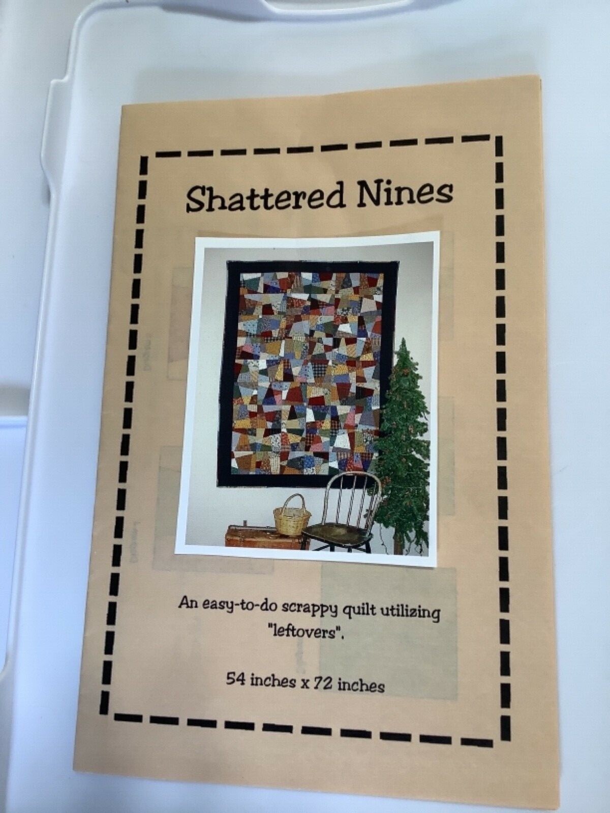 "Shattered Nines" quilt pattern by Lynn Lahr