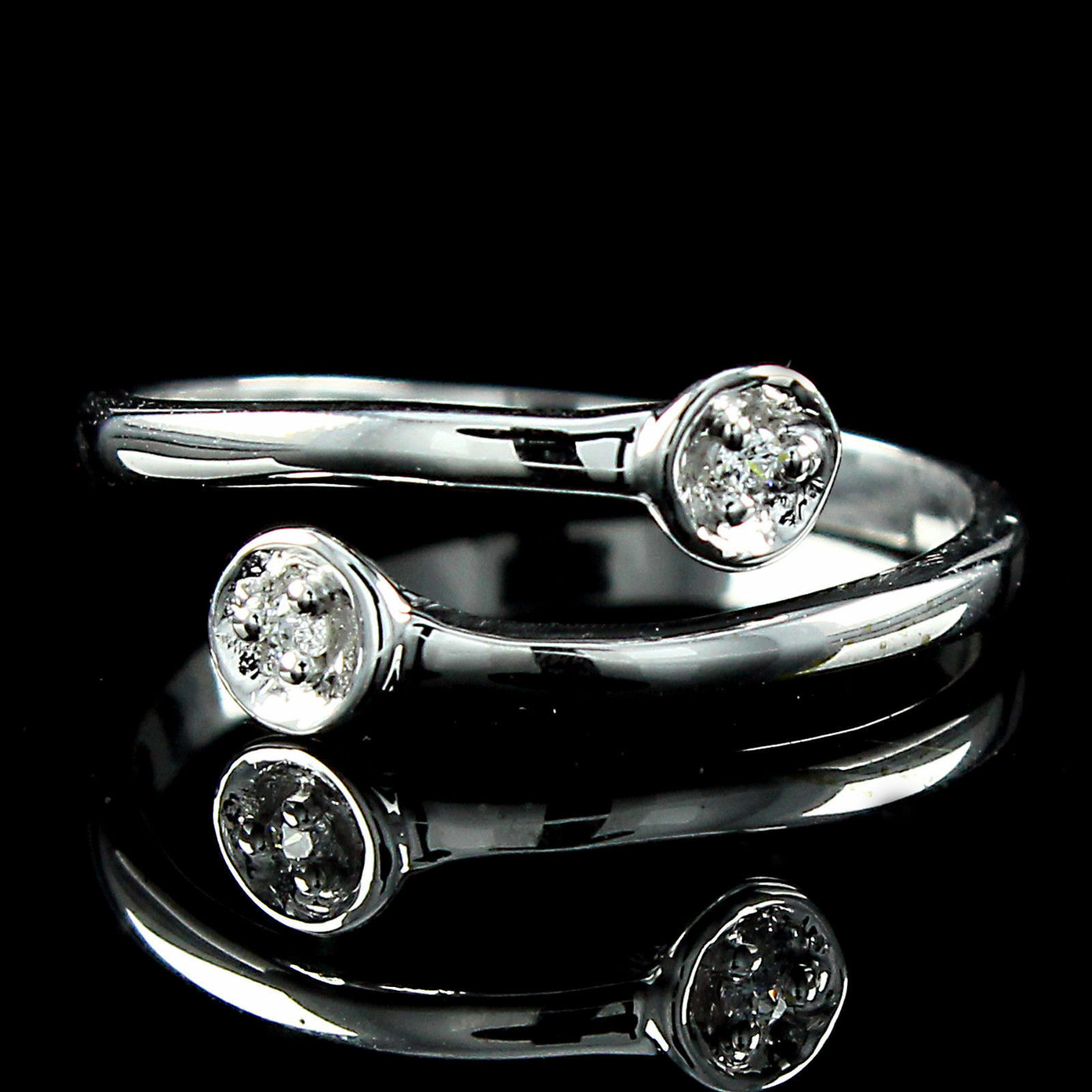 0.05Ct Round Cut Diamond 14K Gold Plated Toe Ring Free & Fast Shipping $159.96