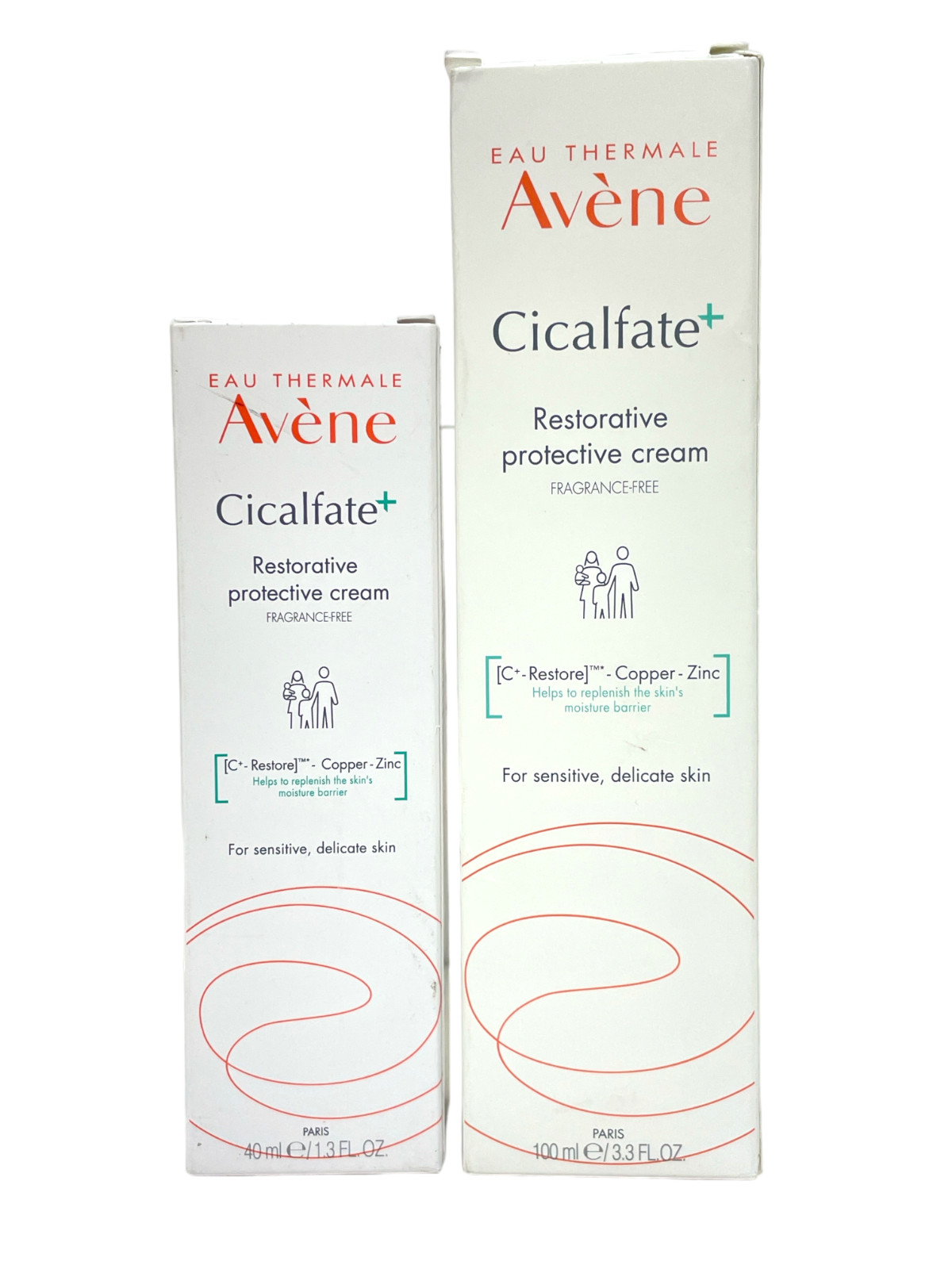 Avene Cicalfate Restorative Protective Cream Sensitive Skin, You Pick Size, New