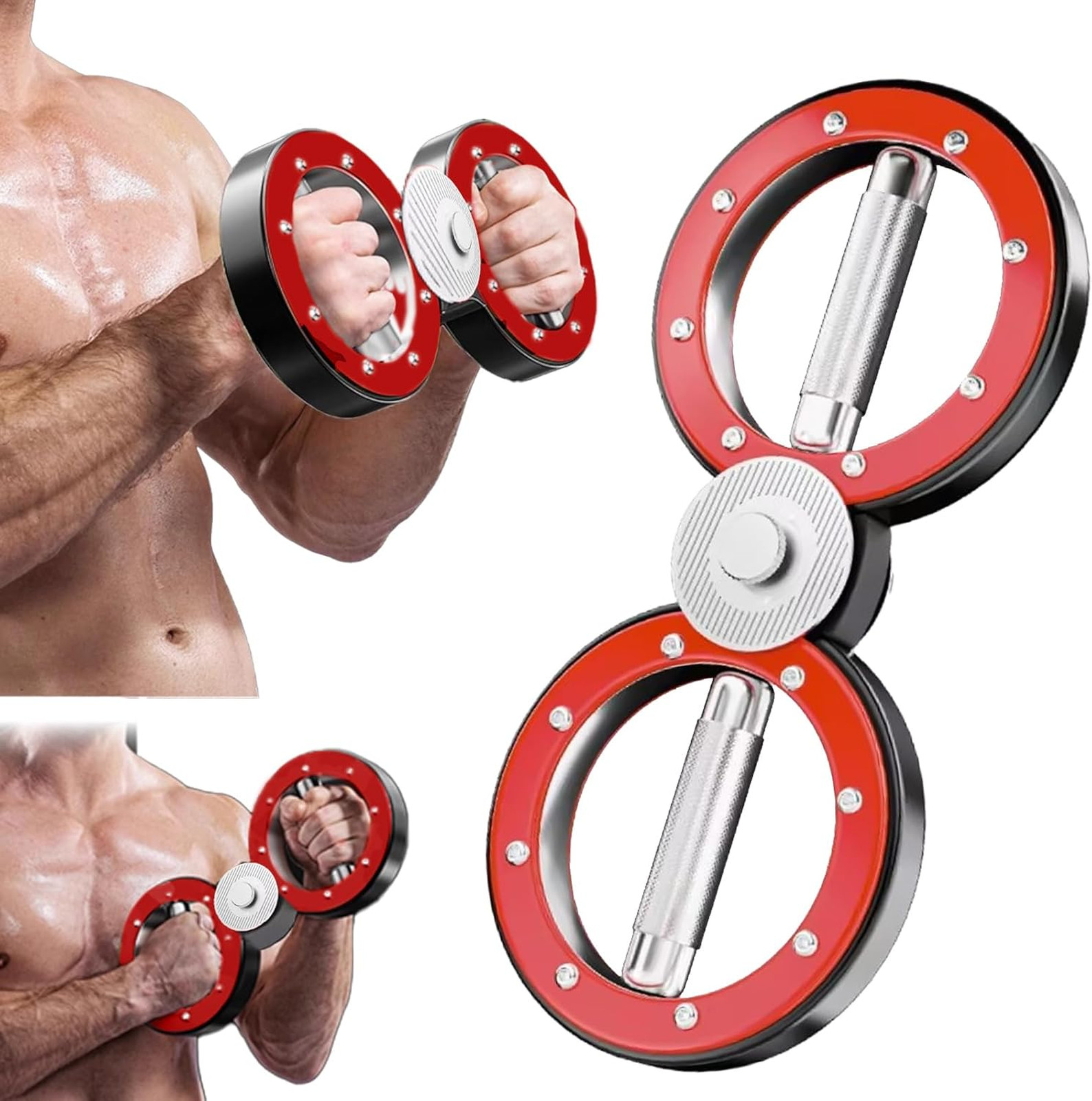 Arm Training Wheel, Hand Trainer and Forearm Trainer, Adjustable Arm Trainer for