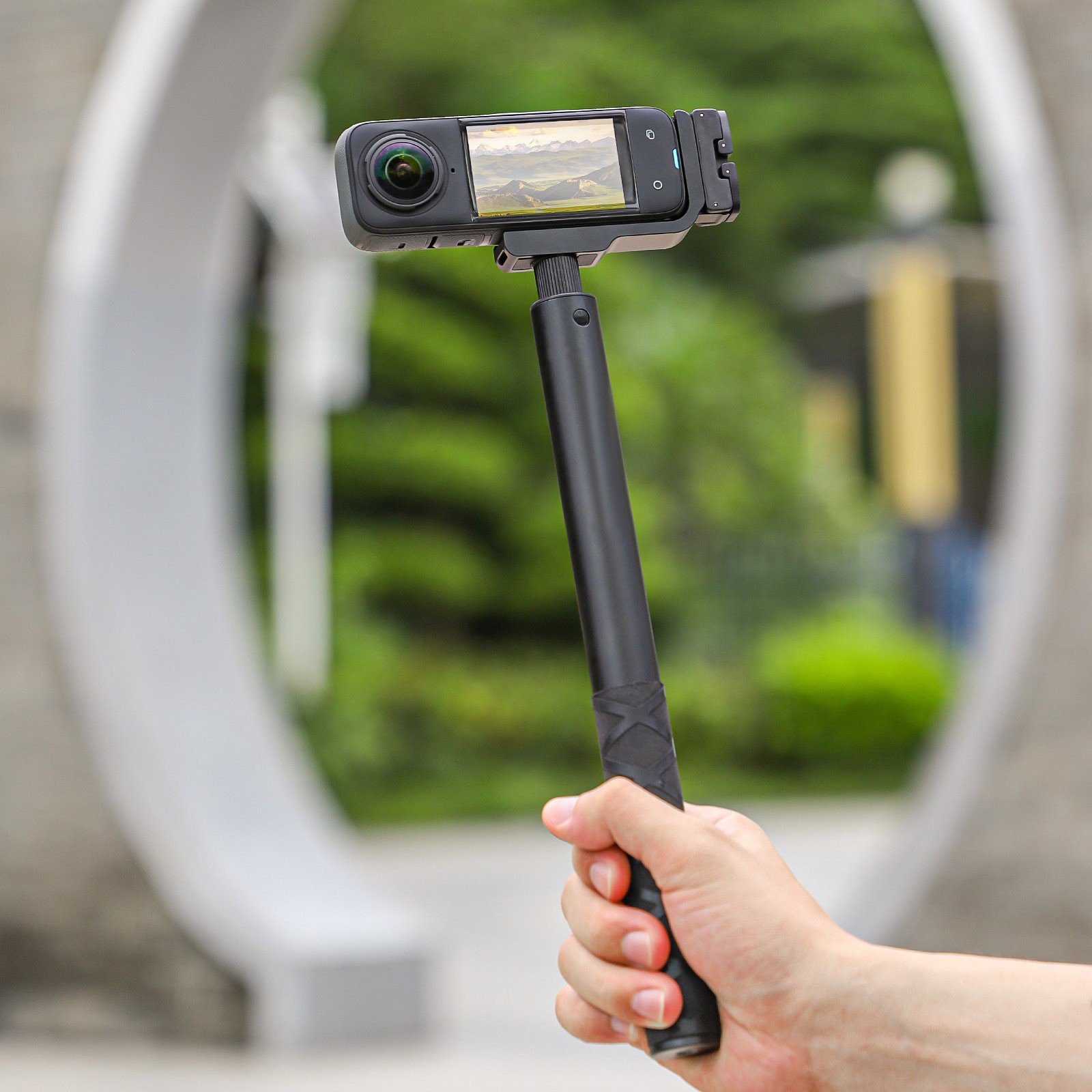 For Insta360 X4 horizontal vertical L-type conversion bracket magnetic adapter