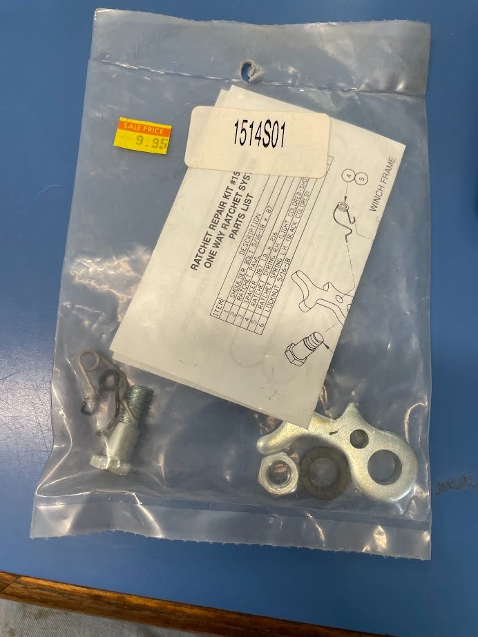 Fulton 1514S01 Service Kit-One Way Ratchet Repair -T600 - T600L - T900-Models 20