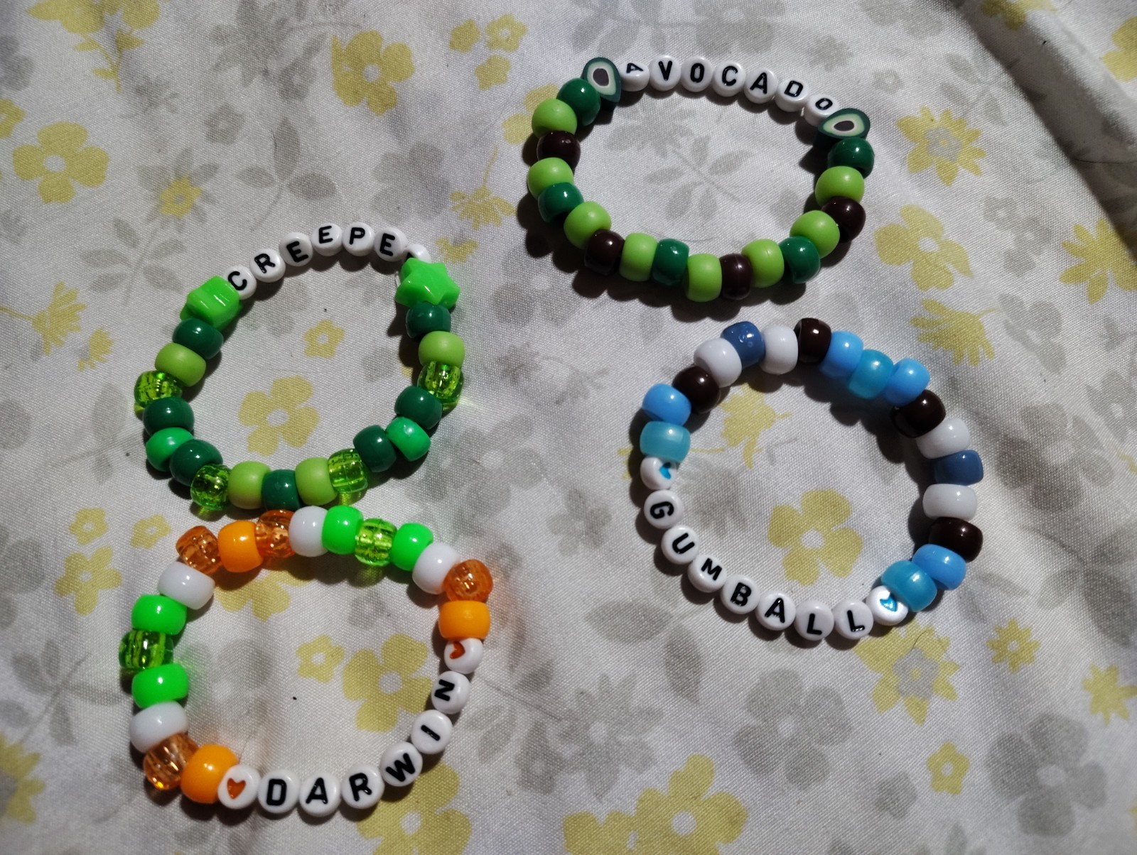 Handmade Beaded Bracelets/Necklaces/Cuffs/Keychains