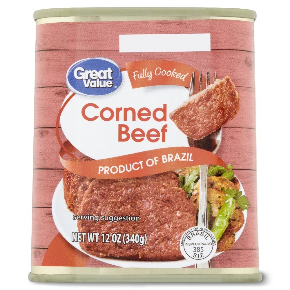 Canned Corned Beef 12 oz Four Pack Bulk