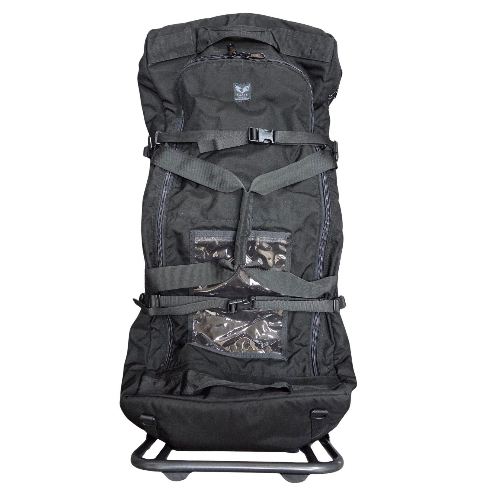 New Unissued Eagle TREC Wheeled Deployment Kit Bag With Frame and Wheels