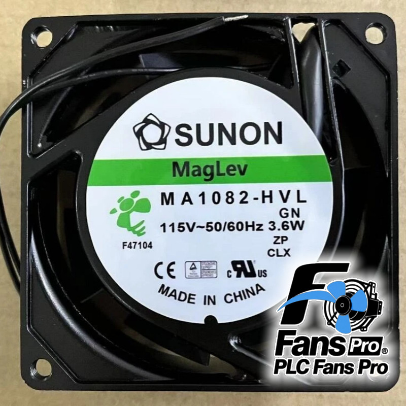 1PCS Brand New SUNON MA1082-HVL.GN 80*80*25mm AC115V 3.6W 2pin Cooling Fan