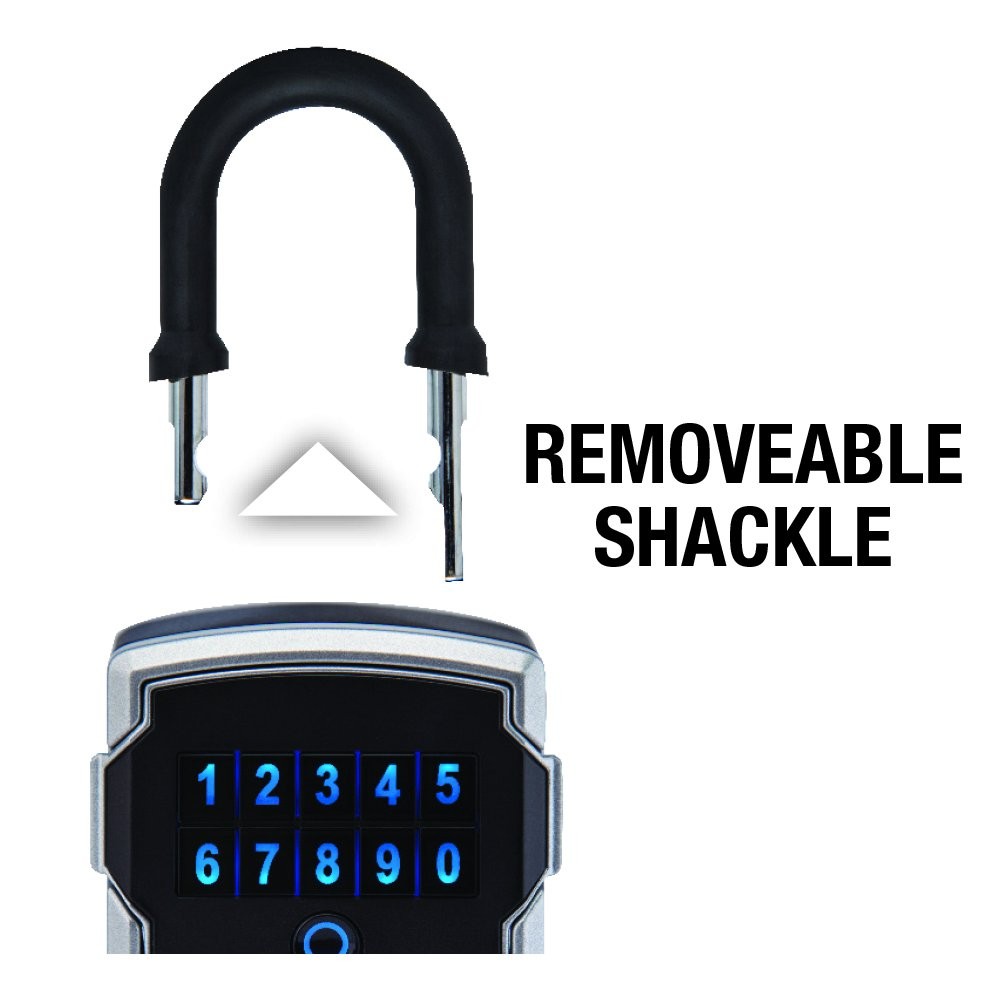 Master Lock Key Lock Box with Code, Outdoor Lock Box for Realtors, Property