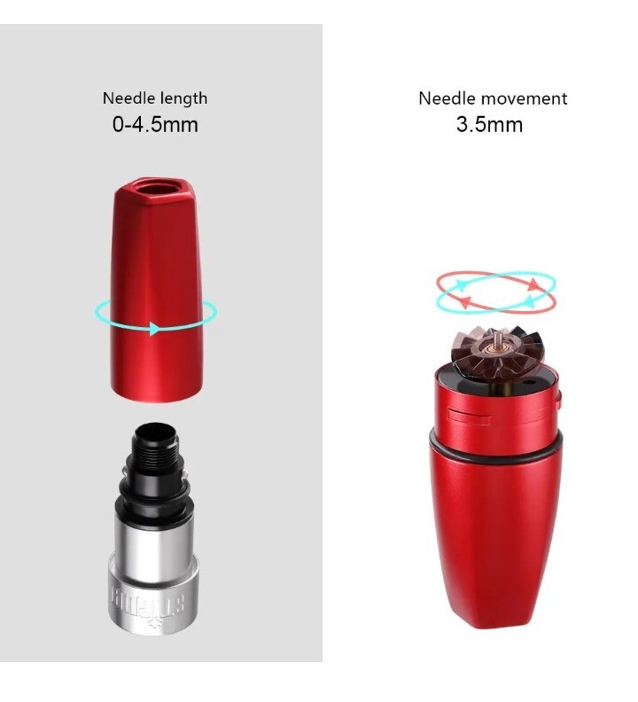 Stigma Rotary Tattoo Machine Professional Pen Lipstick Red