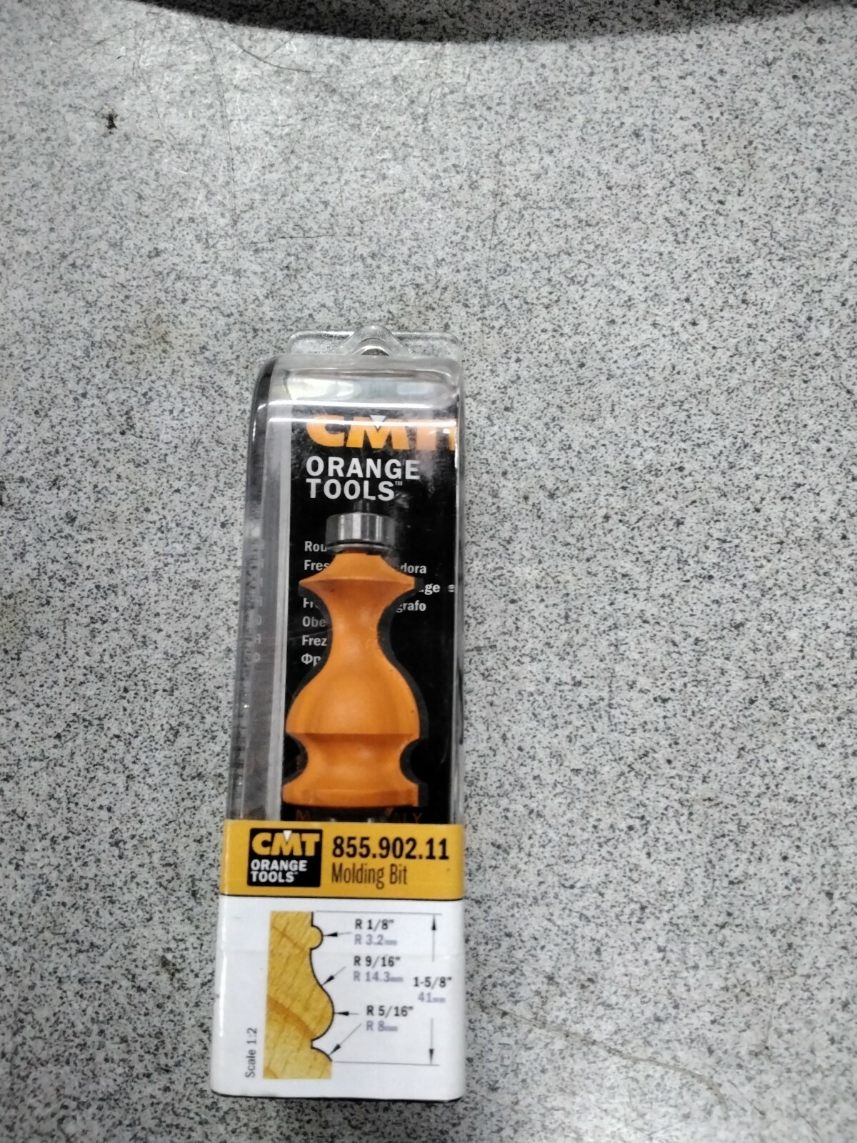 BRAND NEW Cmt Molding Bit 855.902.11 FREE SHIPPING