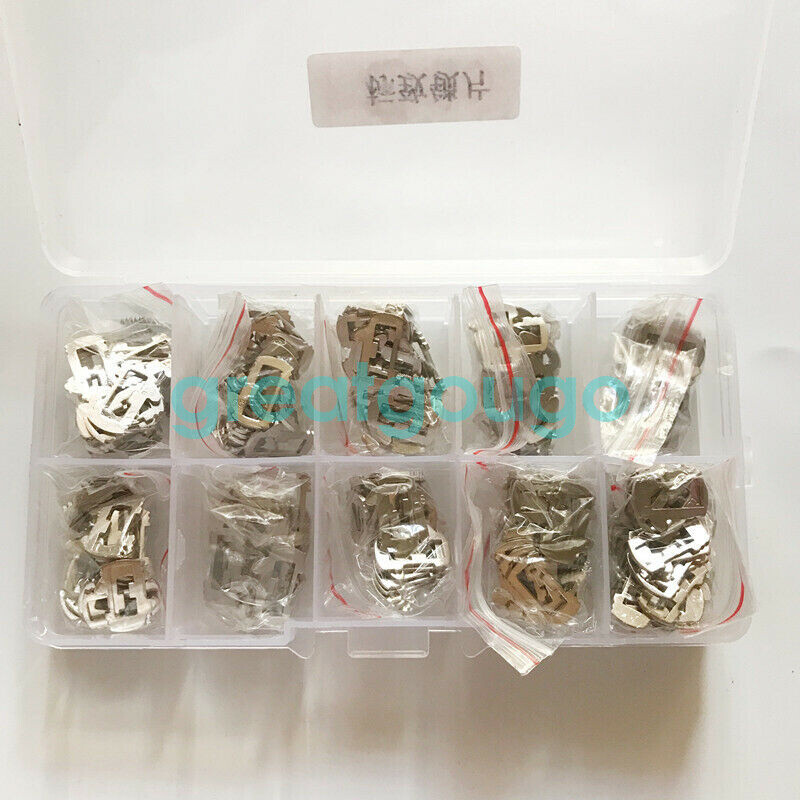 240pcs Car Lock Reed Lock Plate Accessories Lock Repair  For Peugeot Citroen