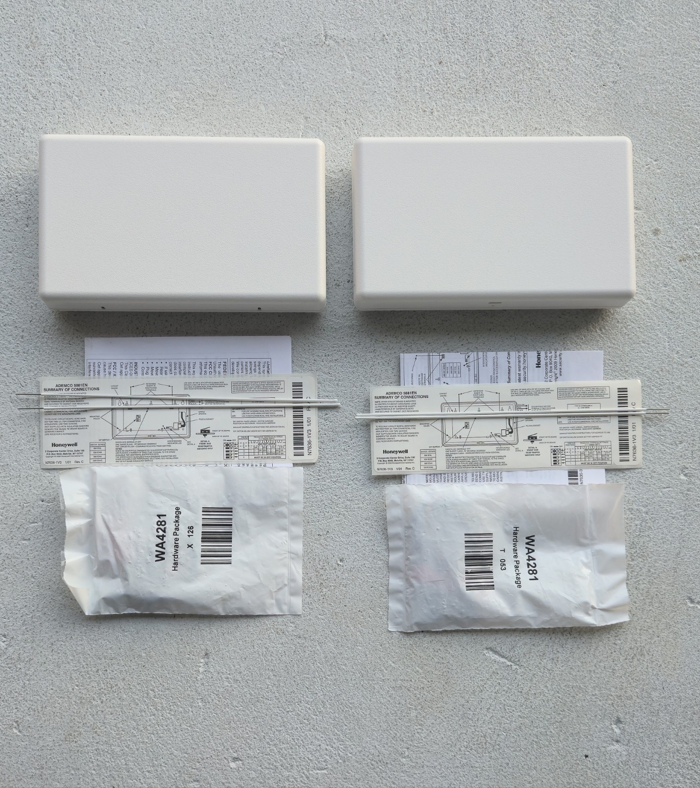 Honeywell SA5881-6NECRH Wireless receiver, New Open Box, *Lot Of  2*