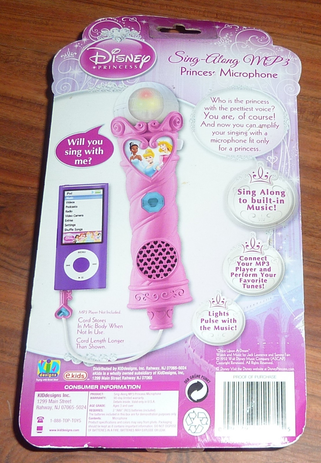 Disney Princess Sing A Long Microphone
