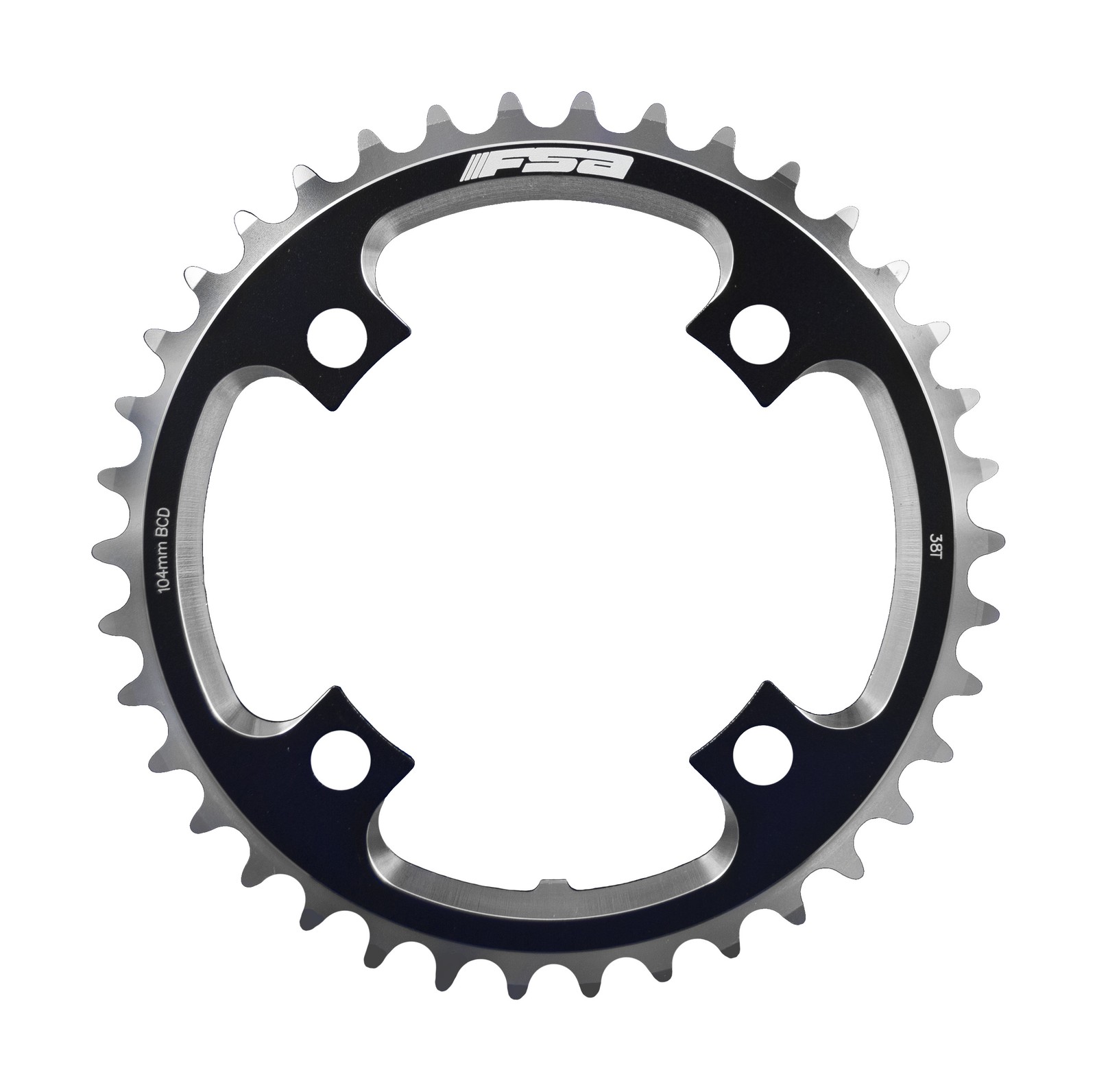 FSA DH S9 104BCD Chainring 104 × 38t Black
