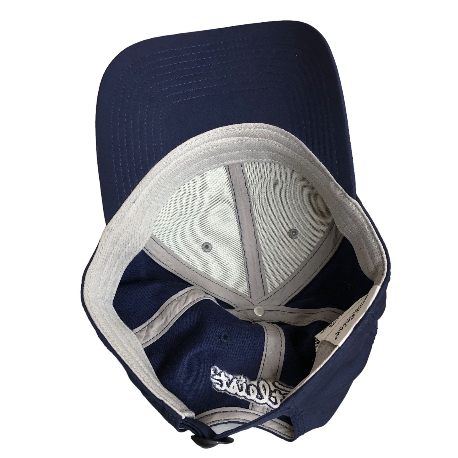 Titleist Adjustable Golf Hat Navy & Gray Cotton/Polyester Blend