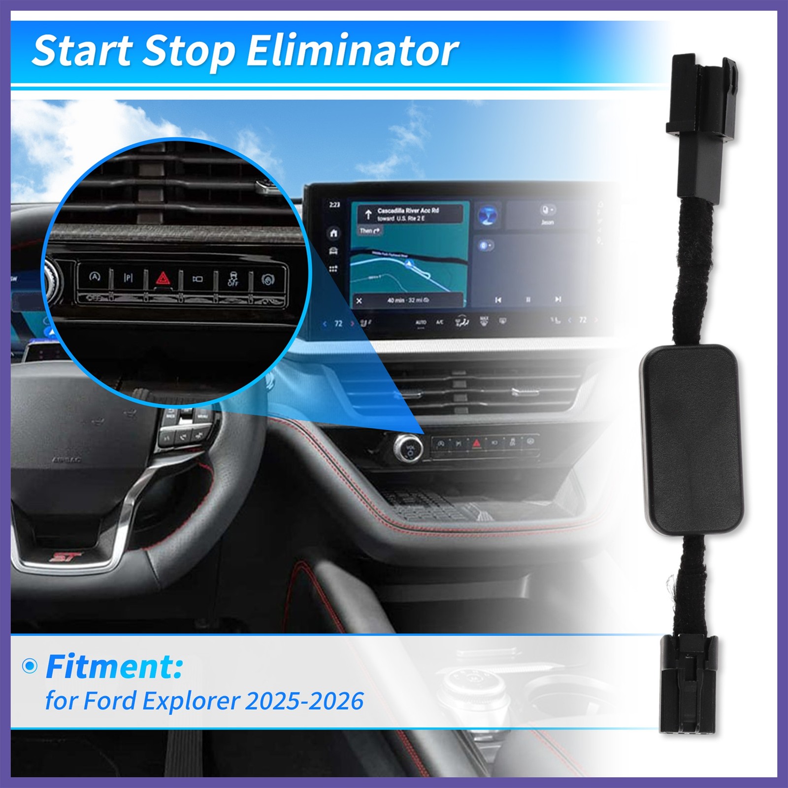 Auto Start Stop Eliminator for Ford Explorer 2025-2026