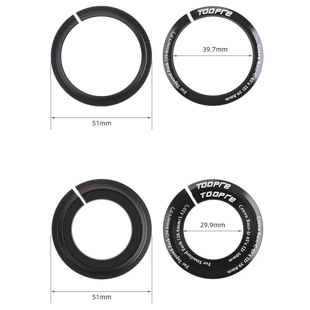 Steerer Steerer Headtube Reducer Reducer Steerer Straight Tapered Tube