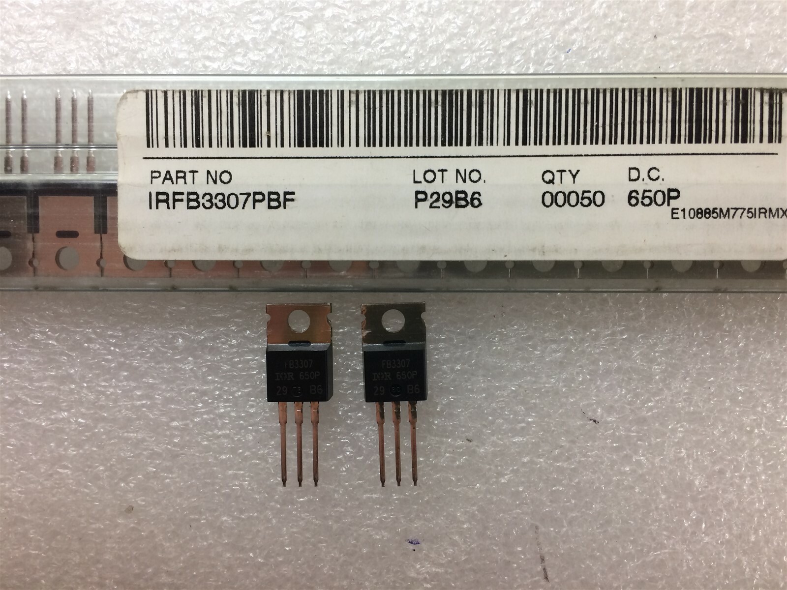 IRFB3307 IR TRANS MOSFET N-CH 75V 130A TO-220AB ROHS 5 PIECES