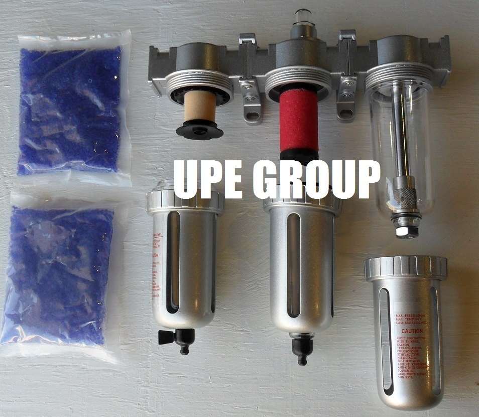 3/8" COMPRESSED AIR INLINE PARTICULATE FILTER / DESICCANT DRYER / COALESCING