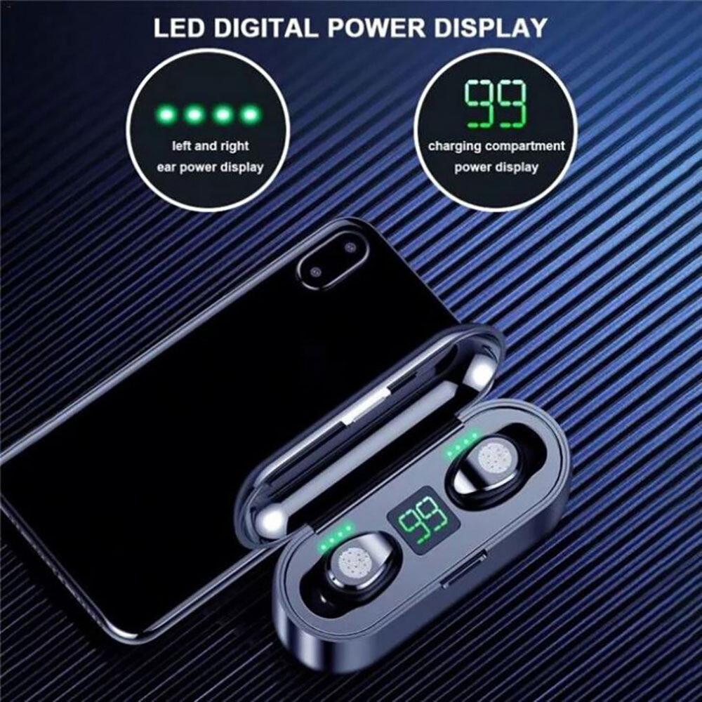 Bluetooth Earbuds for iphone Samsung Android Wireless Earphone IPX7 Waterproof