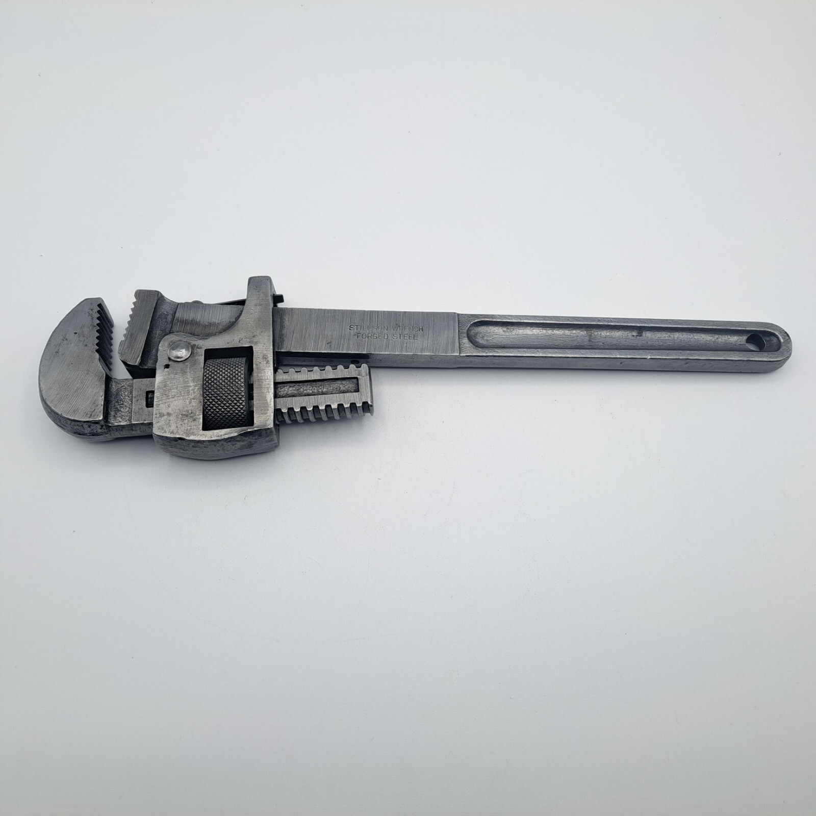 Vintage Stillson Wrench Forged Steel No 14 Guaranteed Pipe Wrench