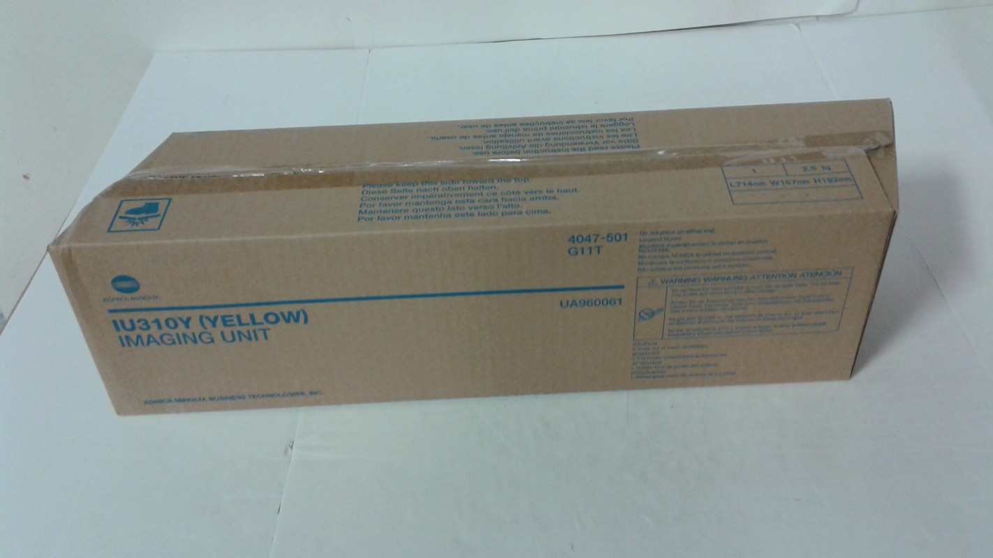 Konica Minolta IU-310 Imaging Unit 4047-501, Yellow for Konica bizhub C350