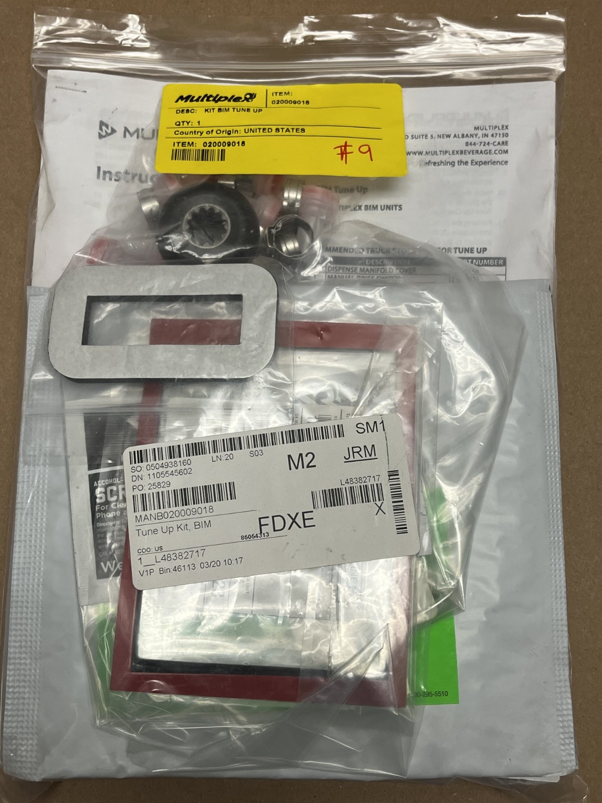 Multiplex MANB020009018 Tune Up Kit BIM