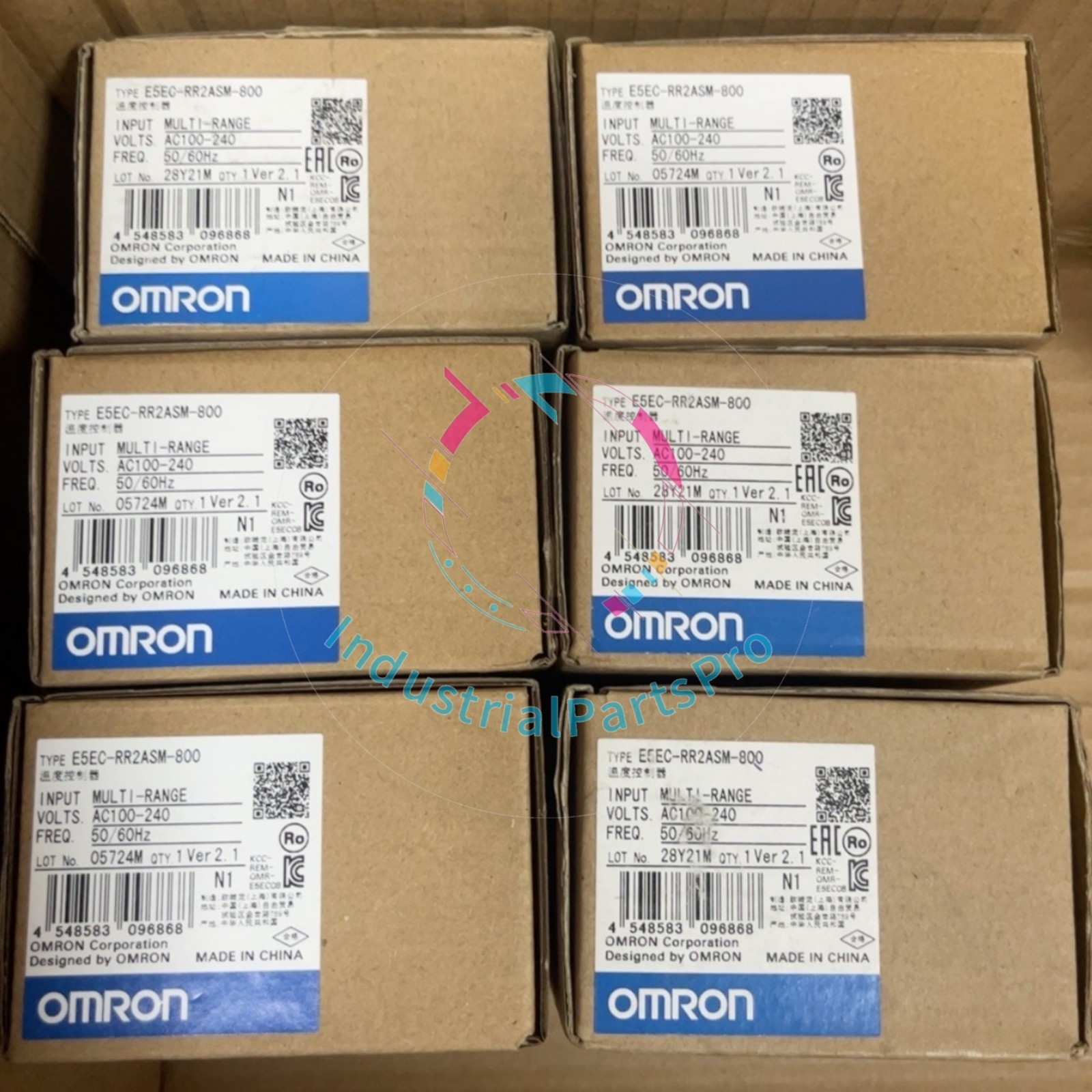 1PCS Omron E5EC-RR2ASM-800 100-240VAC New in box Temperature Controller