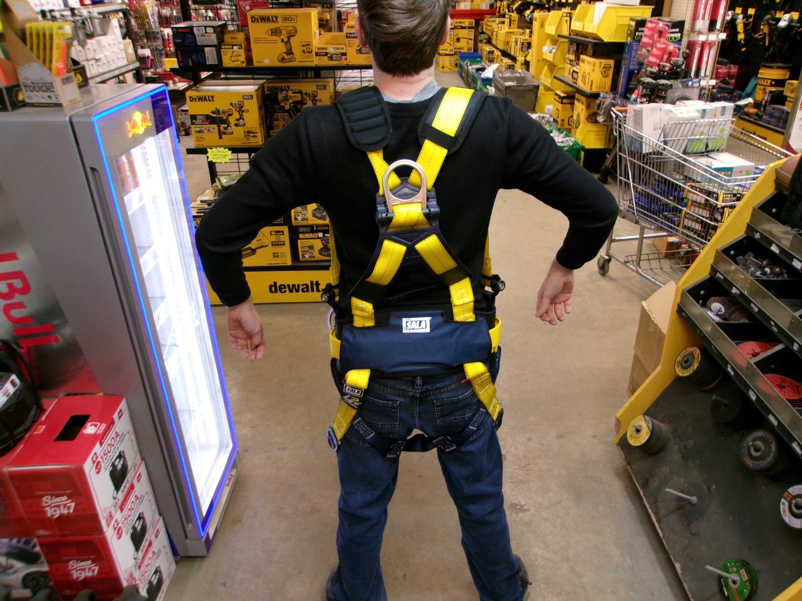 3M DBI-SALA DELTA 1110575 FALL PROTECTION POSITIONING HARNESS SMALL