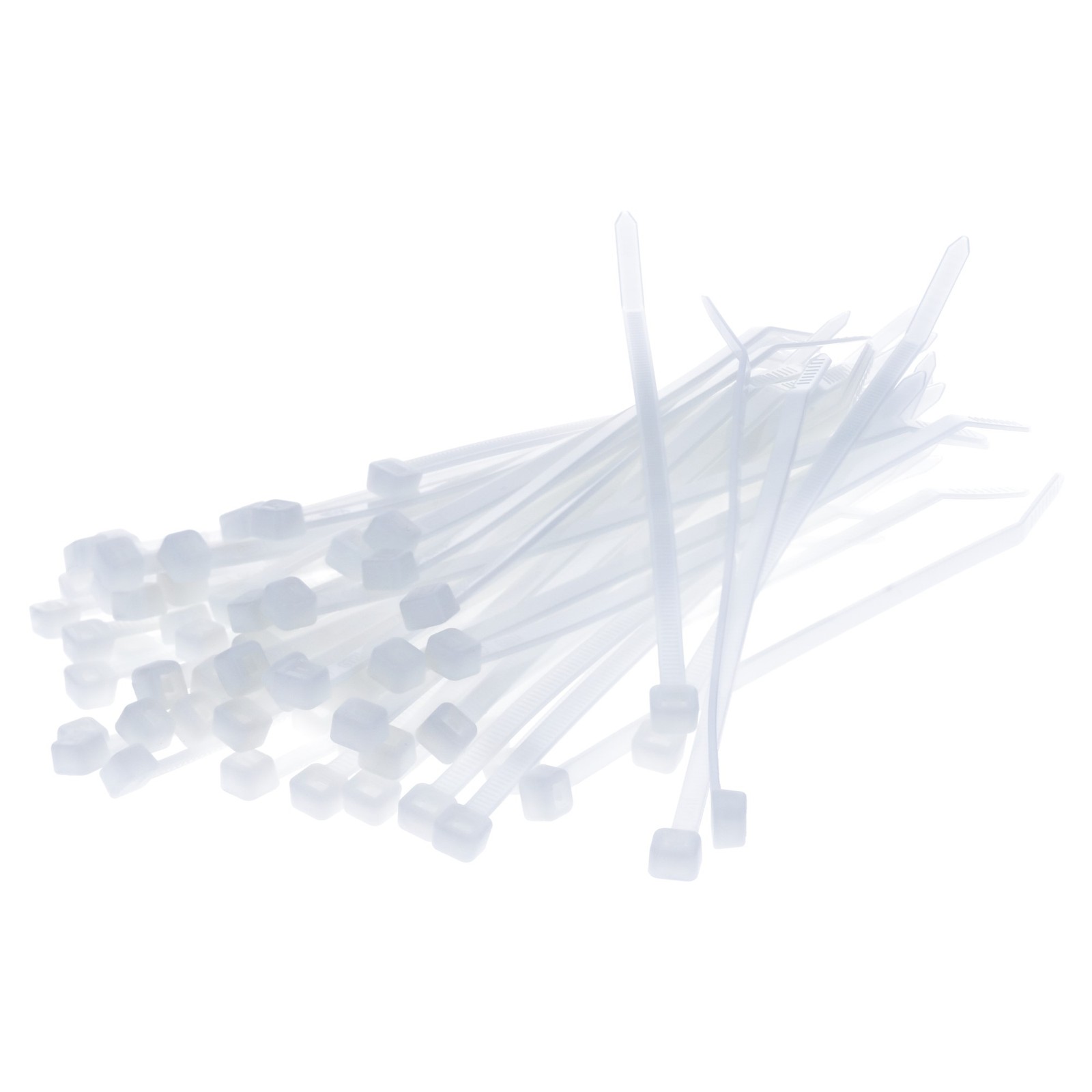 1000pcs Kalitec Cable Ties Natural 200mm x 3.6mm Polyamide UV Resistant