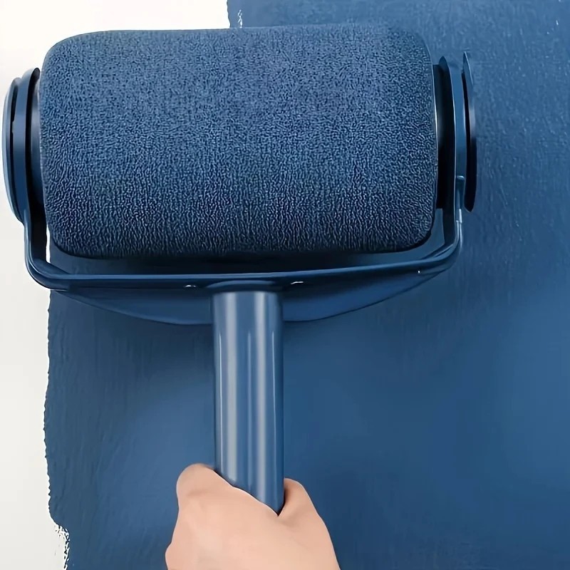 1pc Self-Priming Large Drum Wall Brush – Latex Paint Tool for Efficient Coverage