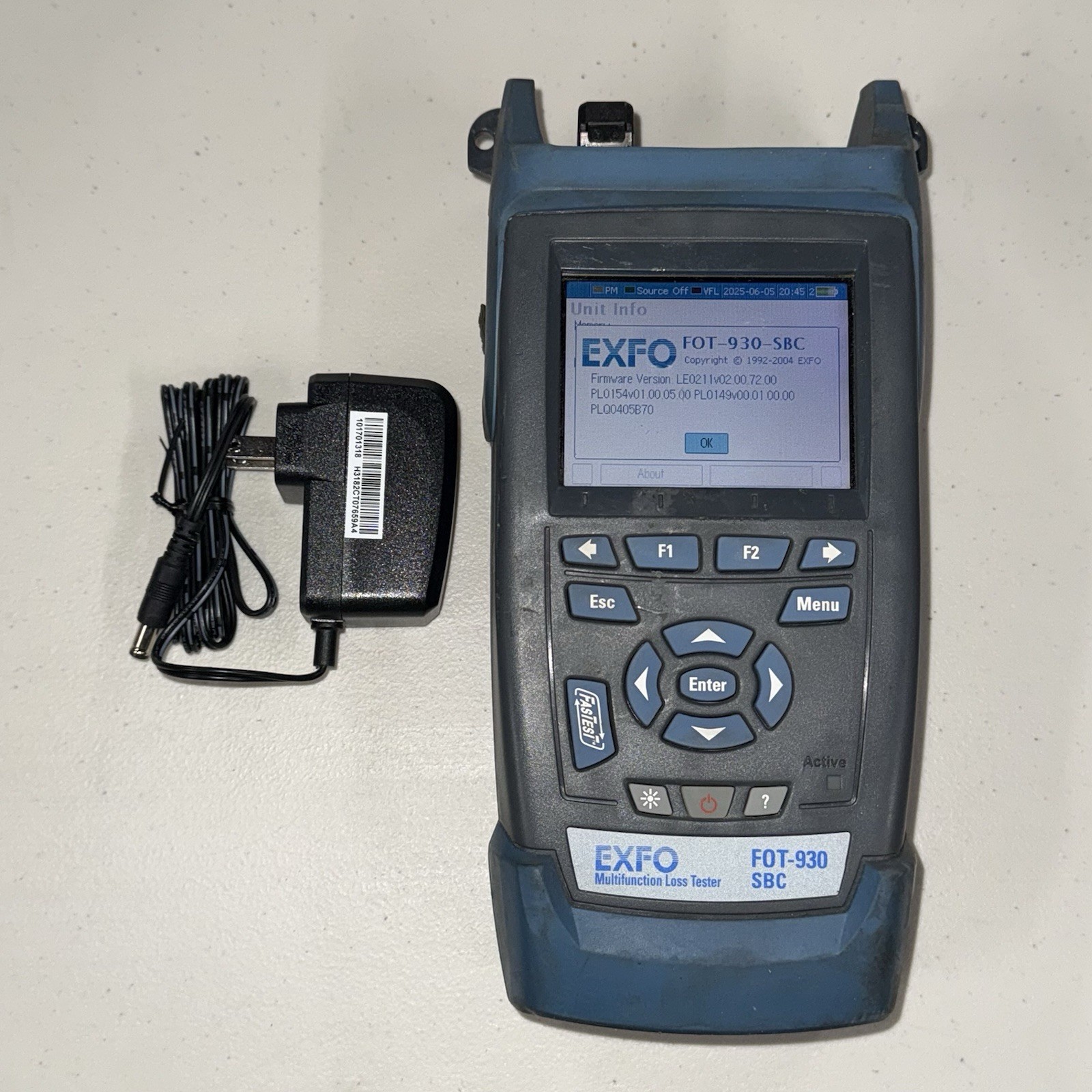 Exfo FOT-932X Multifunction Fiber Optic Loss Tester FOT-930 Maxtester II