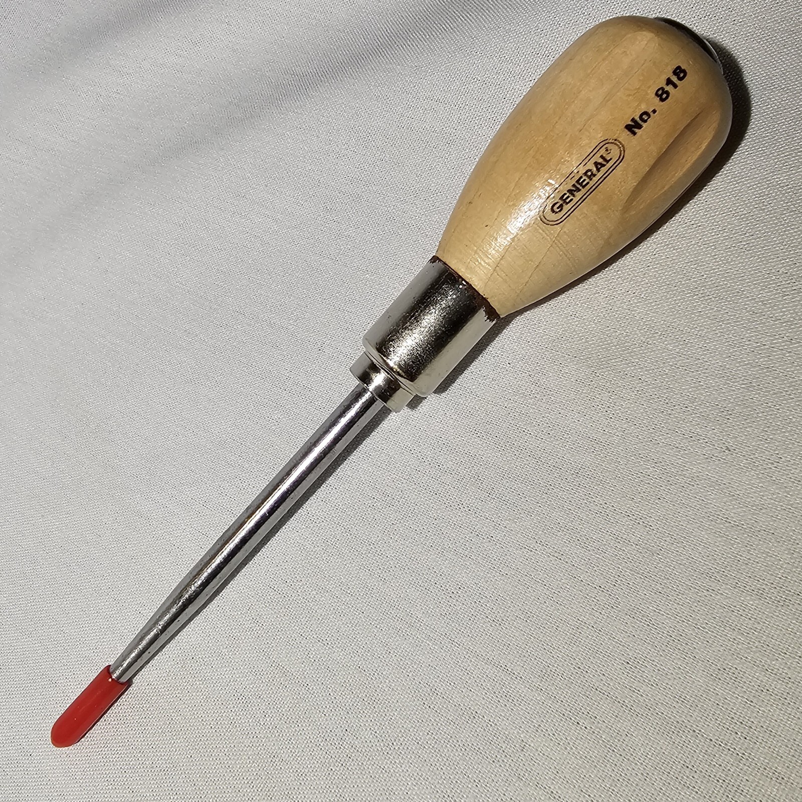 General Tools Scratch Awl Tool with Hardwood Handle - Scribe, Layout Work, & Pie