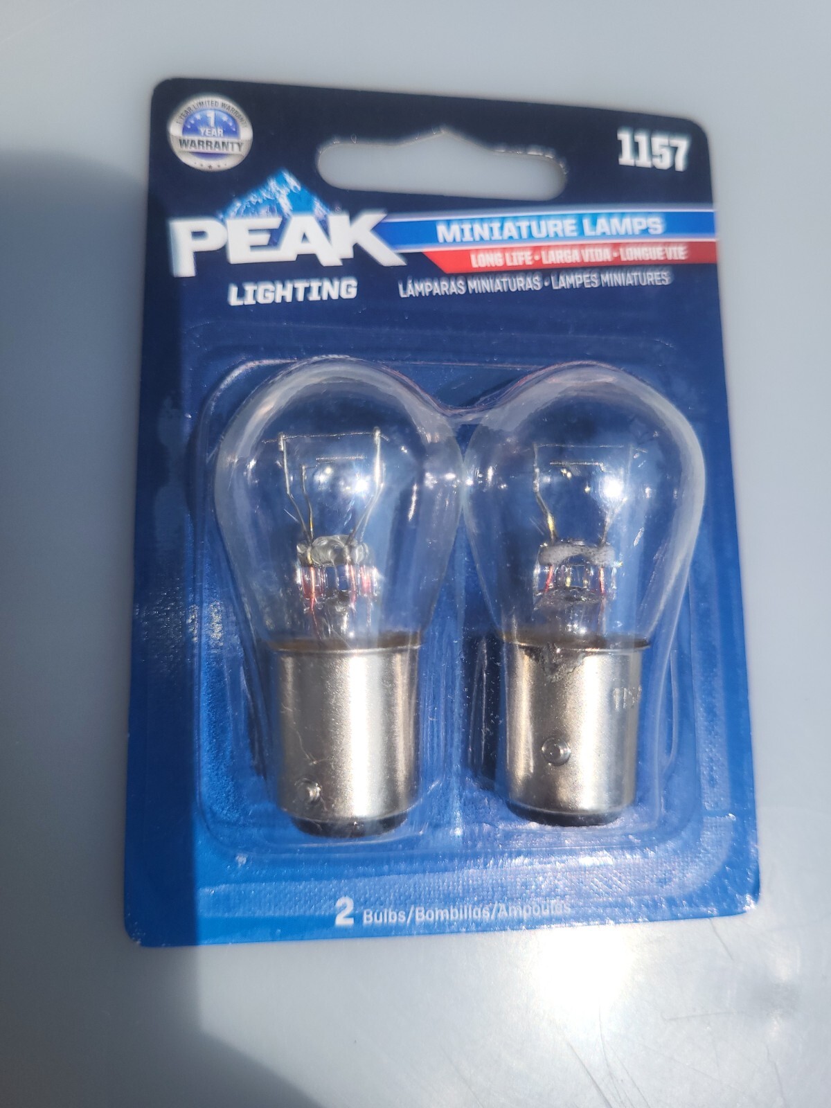 Peak Incandescent 1141 7506 1157 3157 7528 2357 6418 Automotive Bulbs 2 Pack