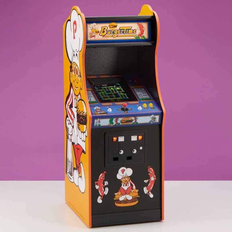 Numskull Quarter Arcades Burger Time Collector's Edition Mini Arcade - Retro 1/4