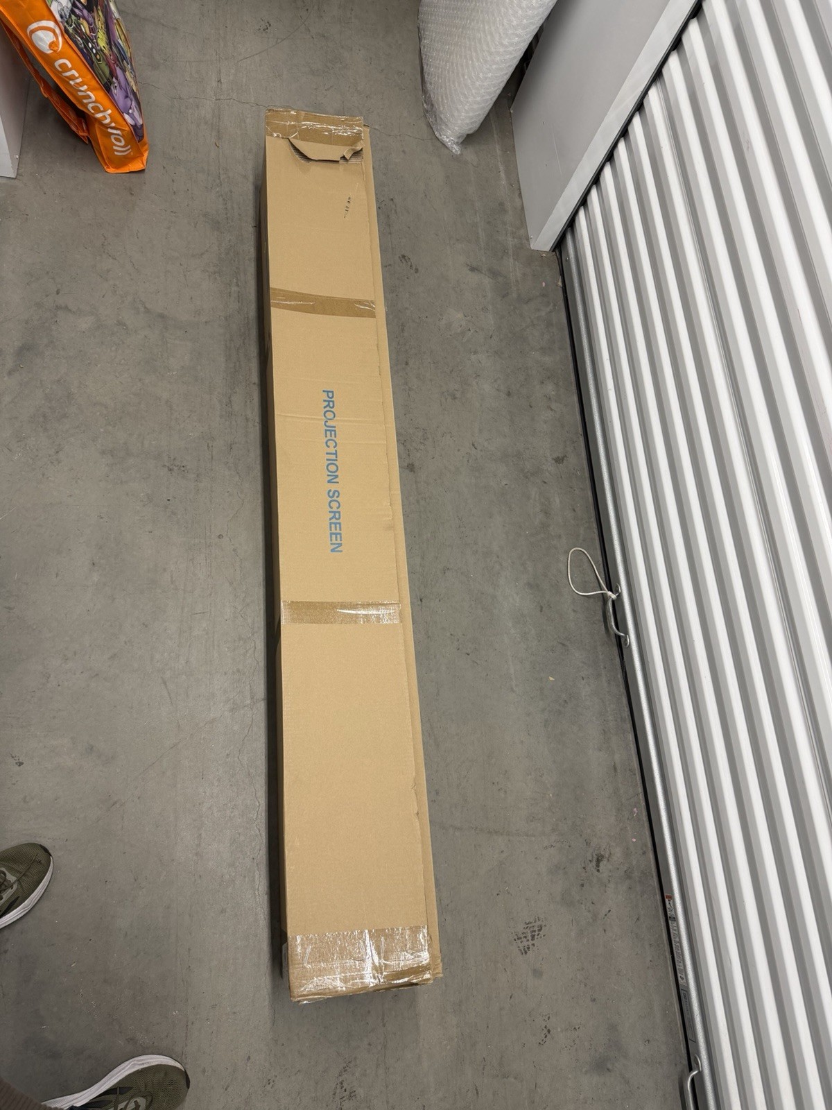 Silver Ticket 2.35:1 Projector Screen With Frame 158”