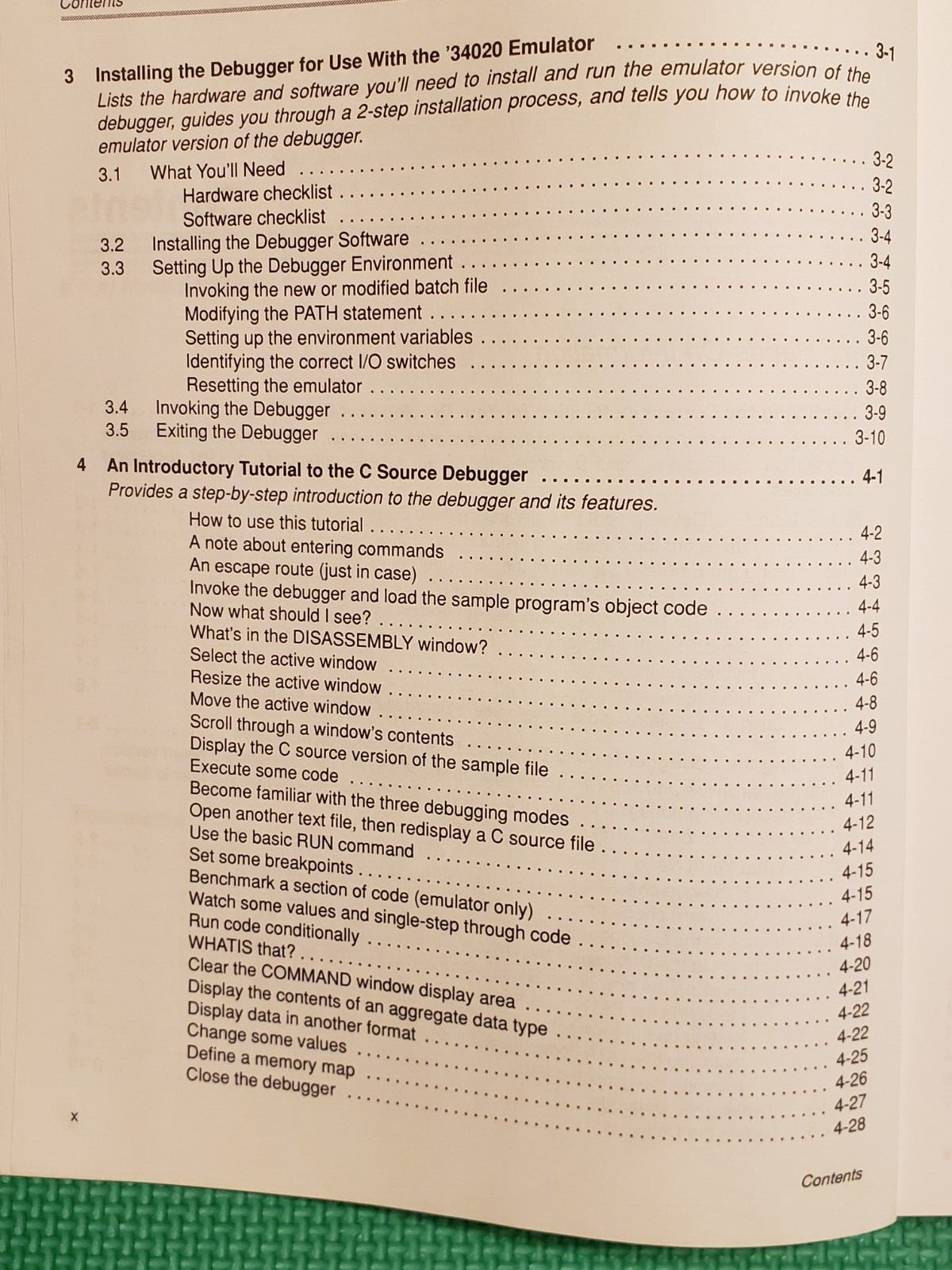 Texas Instrument TMS340 FAMILY C Source Debugger, Users Guide - 1990