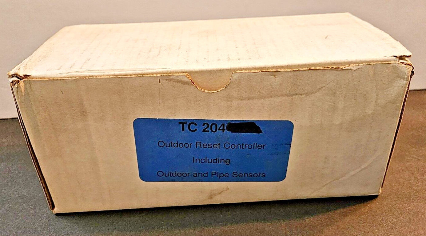 Paxton Corp Model TC 204 Outdoor Reset Heating Controller - New Old Stock In Box