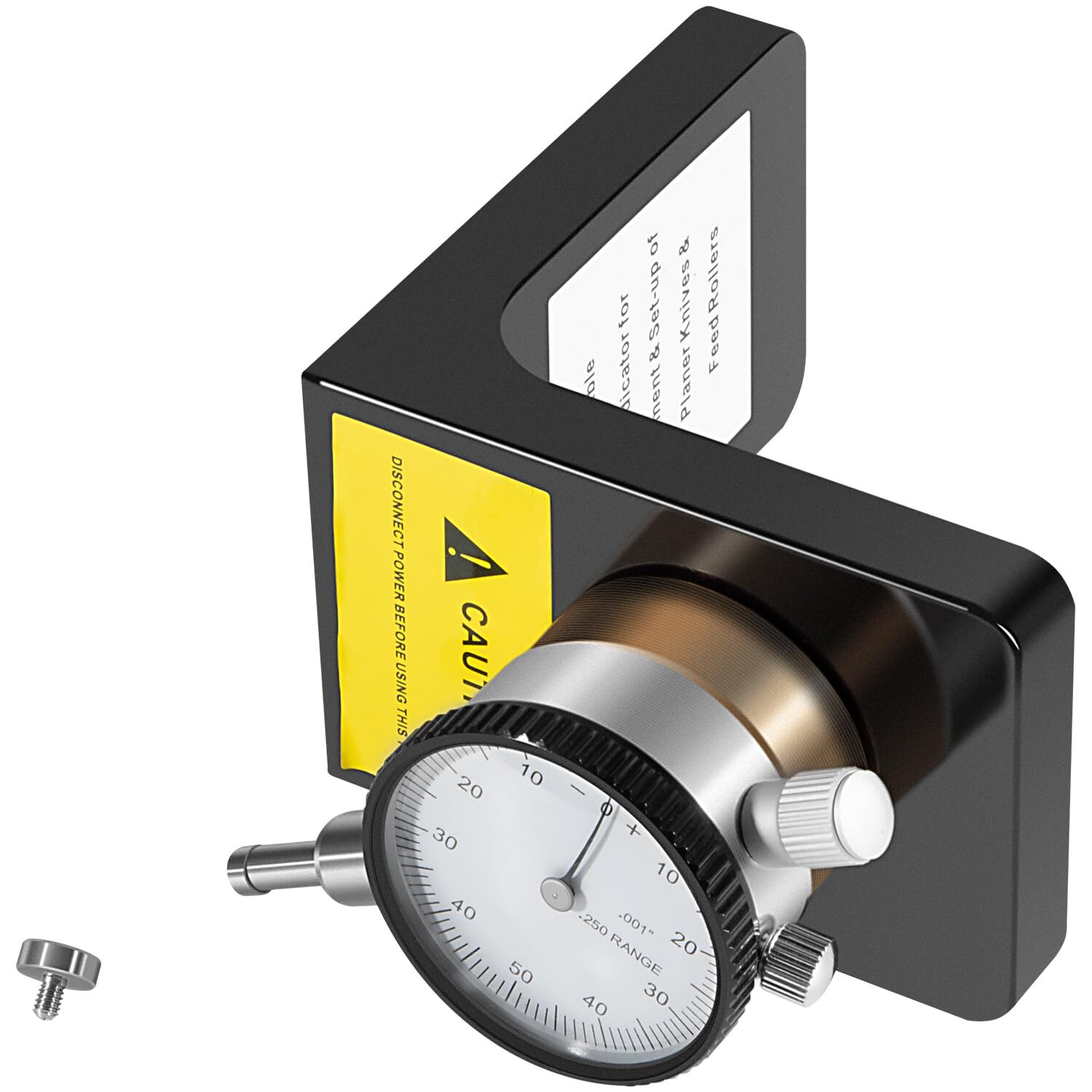 W1218A Dial Indicator Rotates 360˚ Durable Powerful Magnetic Base for Planers