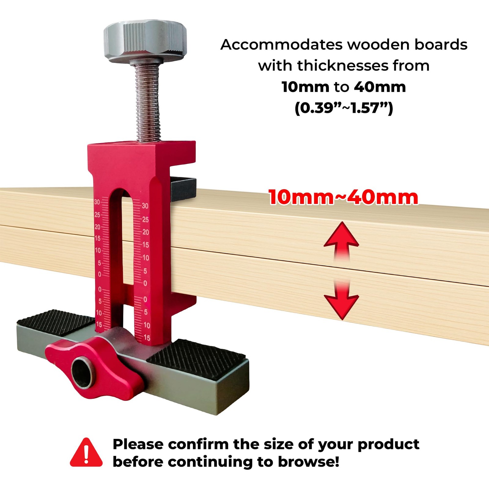 2In1 Cabinet Door Handle Mounting Jig Hinge Installation Tool 3 Drill Bits
