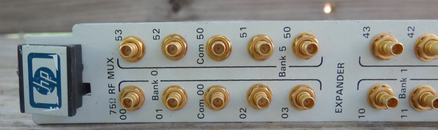 HP / Agilent E1475A Rf Multiplexer Expander 75000 Series C