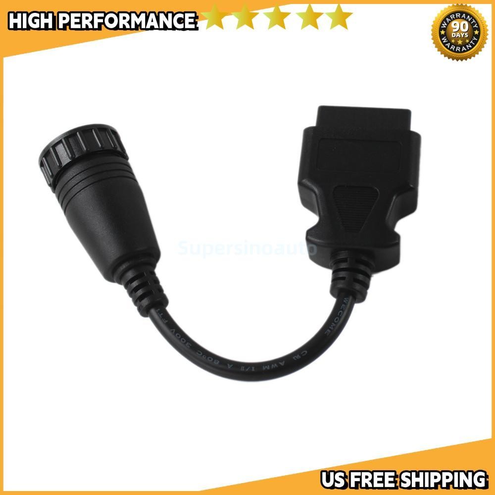 9993832 Excavator Truck Vocom Diagnostic Adapter Connector Cable 14Pin for Volvo