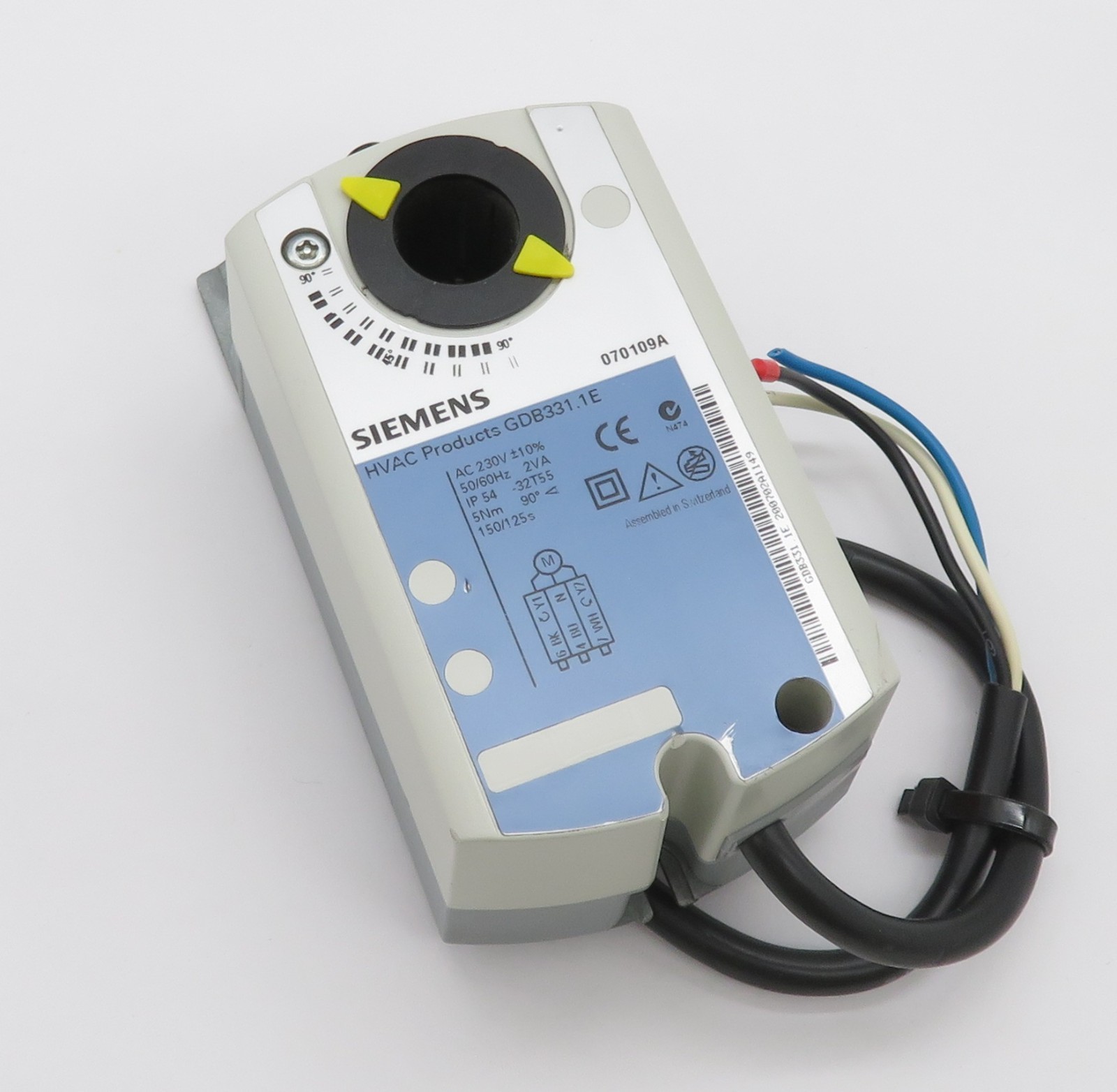 Air damper rotary actuator Siemens GDB331.1E actuator air damper actuator 230V