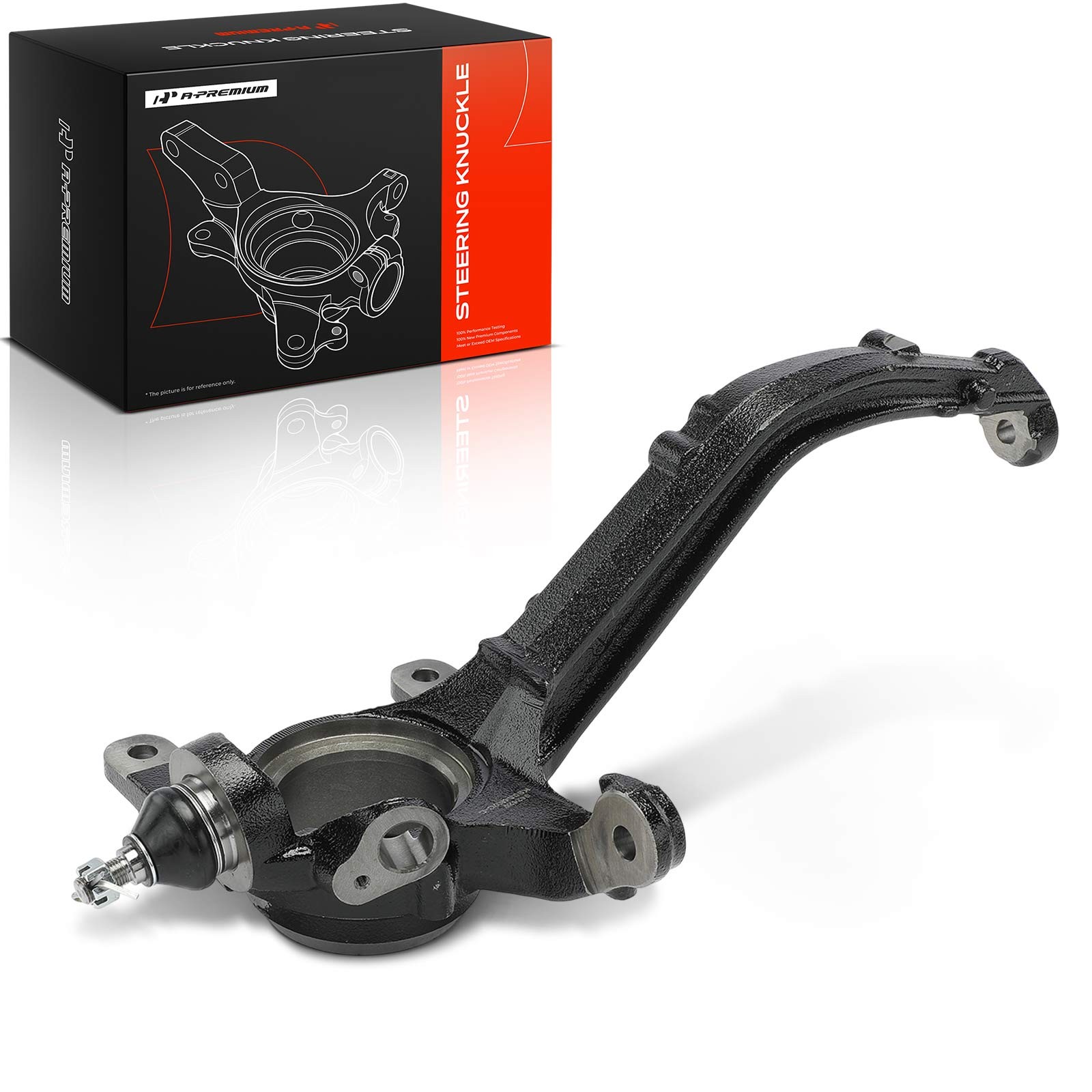 A-Premium Front Passenger Steering Knuckle for Honda Accord 1998-2002 L4 2.3L
