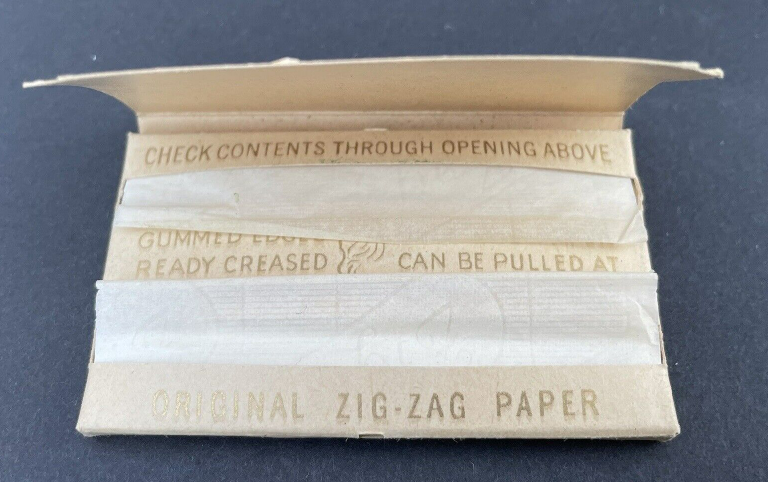 Vtg RIZLA Filter Tips Cigarette Rolling Machine ZIG ZAG Papers WALLY FRANK Box