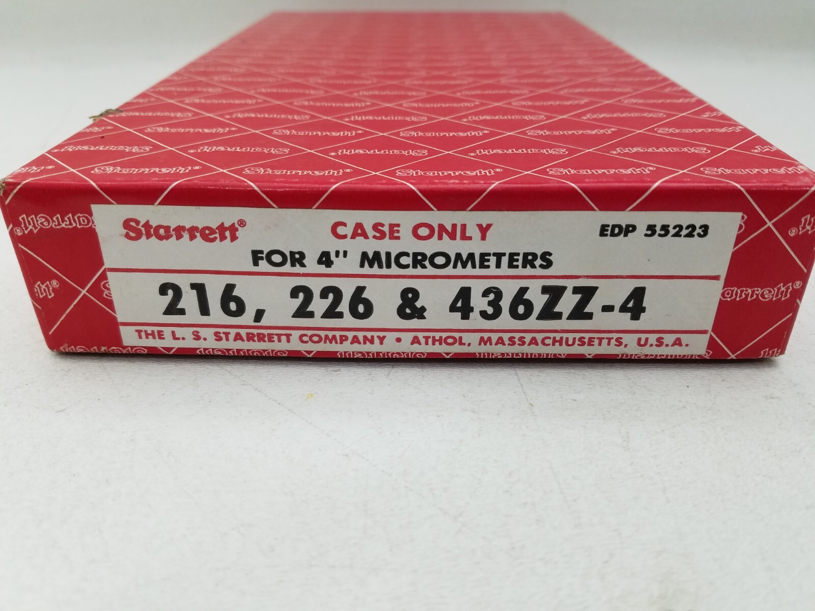 Starrett No. 216 digital micrometer 3-4 inch