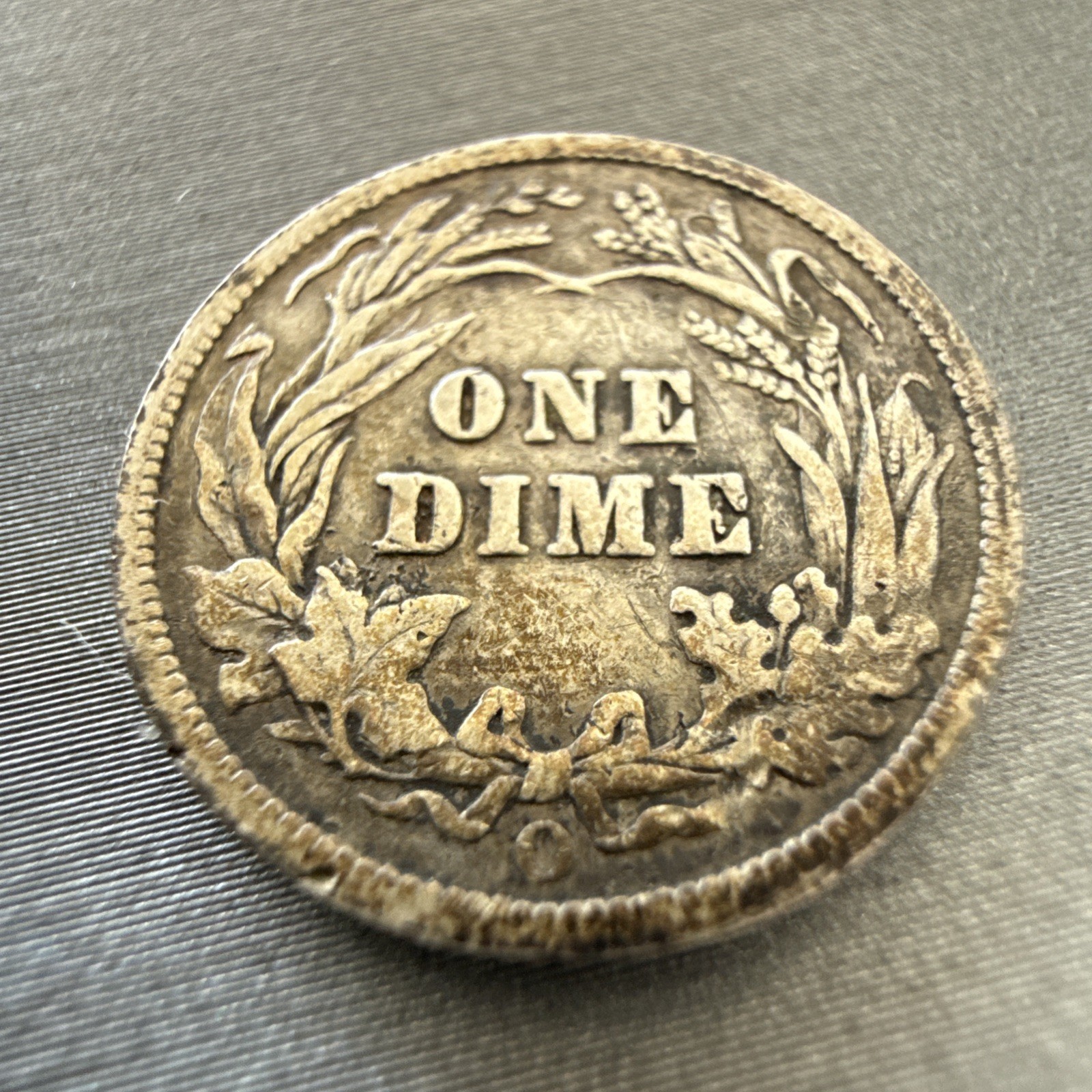 1901-O 10c Silver Barber Dime -