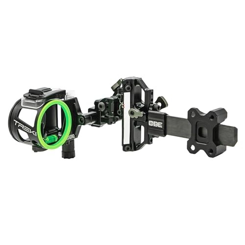 CBE Trek Pro 1-Pin .010" Fiber Bow Sight RH (CBE-TKP-1-RH-10): NEW, Free Ship