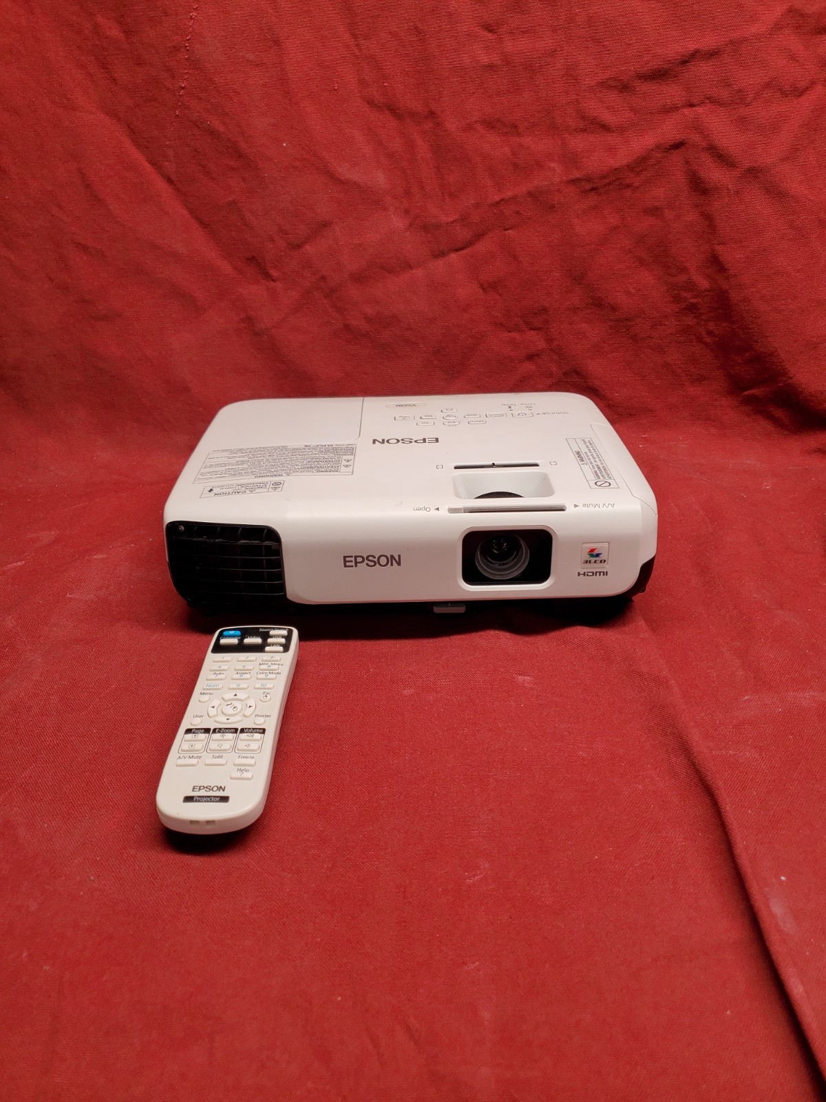Epson VS230 SVGA 3LCD 2800 Lumens Projector 303 Hours #G4 80