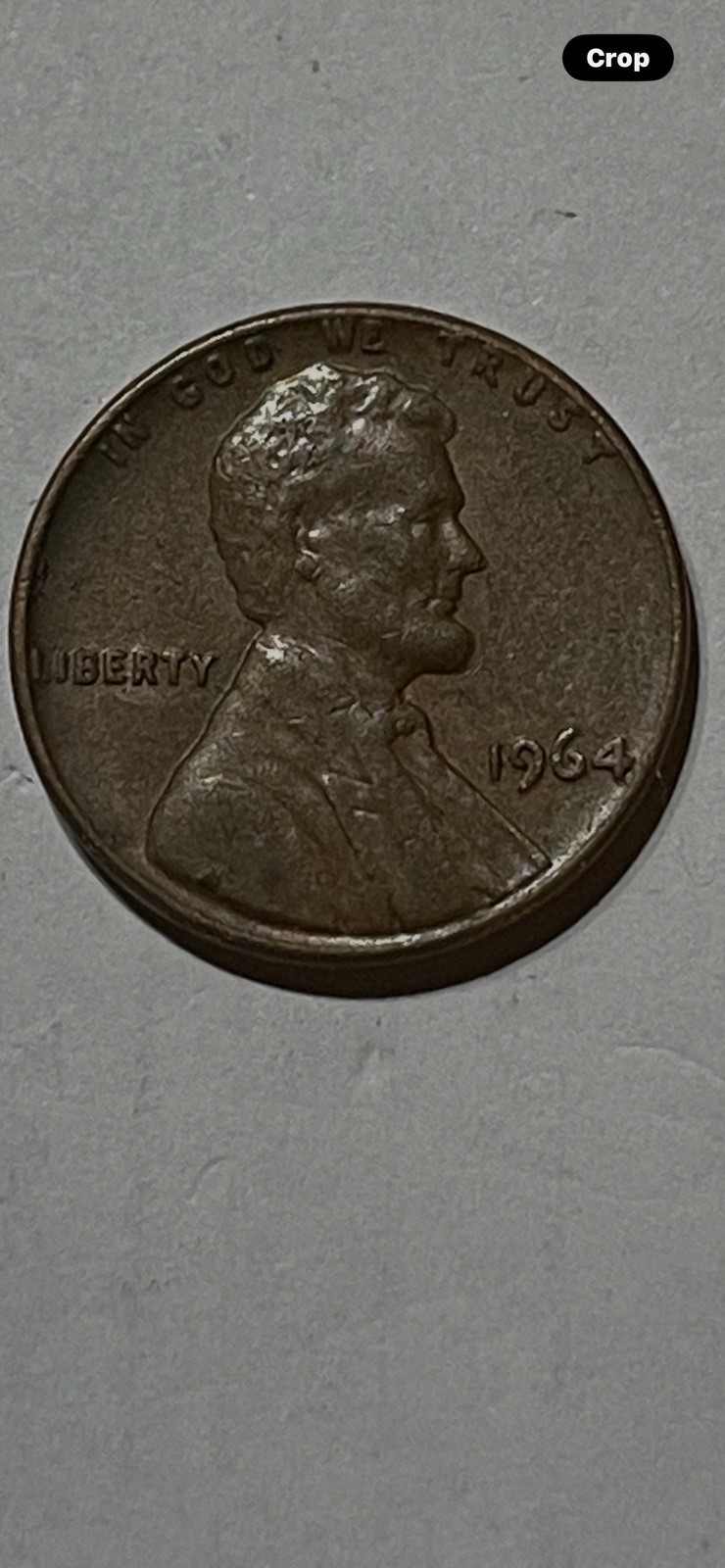 1964 1CNo Mint Mark DIE CLASH AND  (L) AGAINST RIM IN LIBERTY-WIDE A M