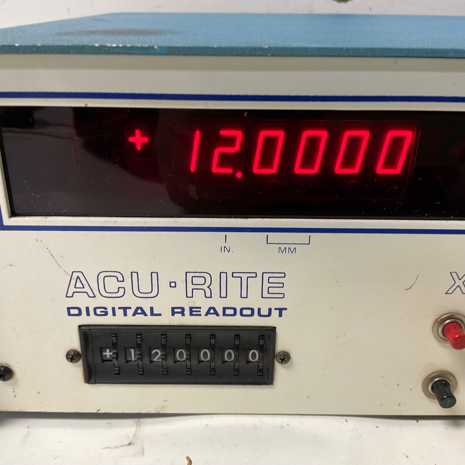 Bausch & Lomb Micro-Line ACU-RITE 1 Digital Readout 2 axis X & Y